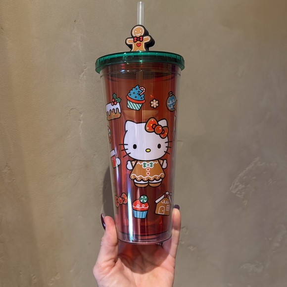 New! 2024 Hello Kitty Christmas Tumbler - Picture 3 of 3